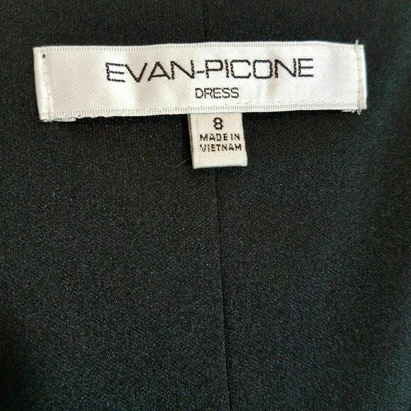 Black Sequin Dress Size 8 Christmas New Years Eve Party NEW - Picture 7 of 9